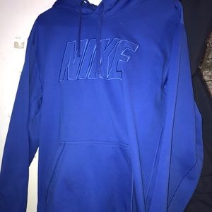 Blue Nike hoody